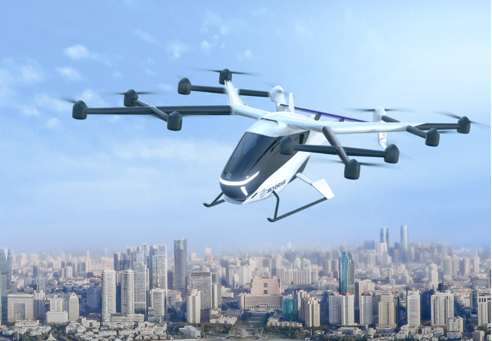SkyDrive和Solyu签署50架eVTOL的谅解备忘录