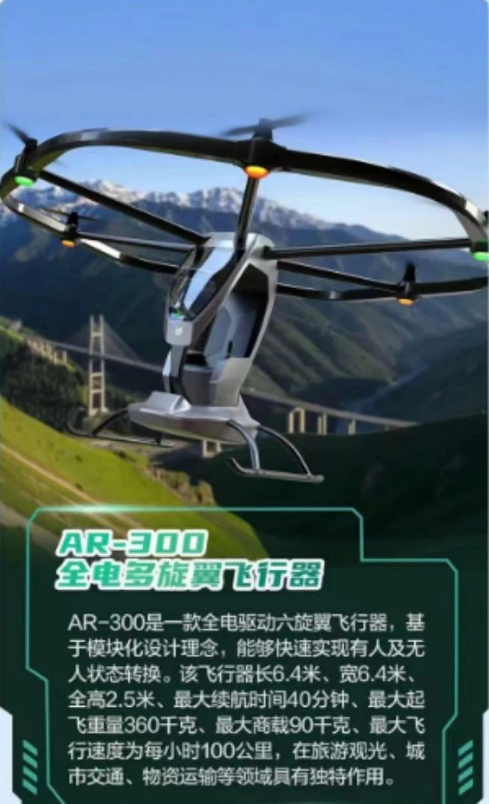 建议研制适合山区空中交通的eVTOL飞行器