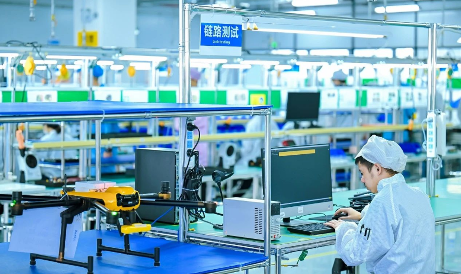 美团无人机工厂正式在深圳龙华投产